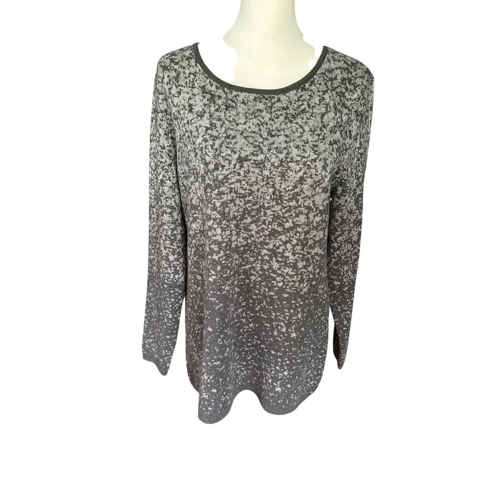 Calvin Klein Gray Silver Sweater Large
